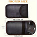 RFID Signal-Blocking Key Pouch — Carbon Fibre Faraday Key Fob Protector