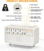 4‑in‑1 Hi‑Fi Bluetooth Speaker — Humidifier, Night Light & 8 Nature Sounds (White)