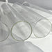 Set of 10 Glass Hurricane Candle Sleeves — 5cm x 27cm