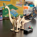 Wooden Dinosaur STEM Model Kit – choose 1 or 4 pcs (T‑Rex, Triceratops, Pterosaur, Brachiosaurus)