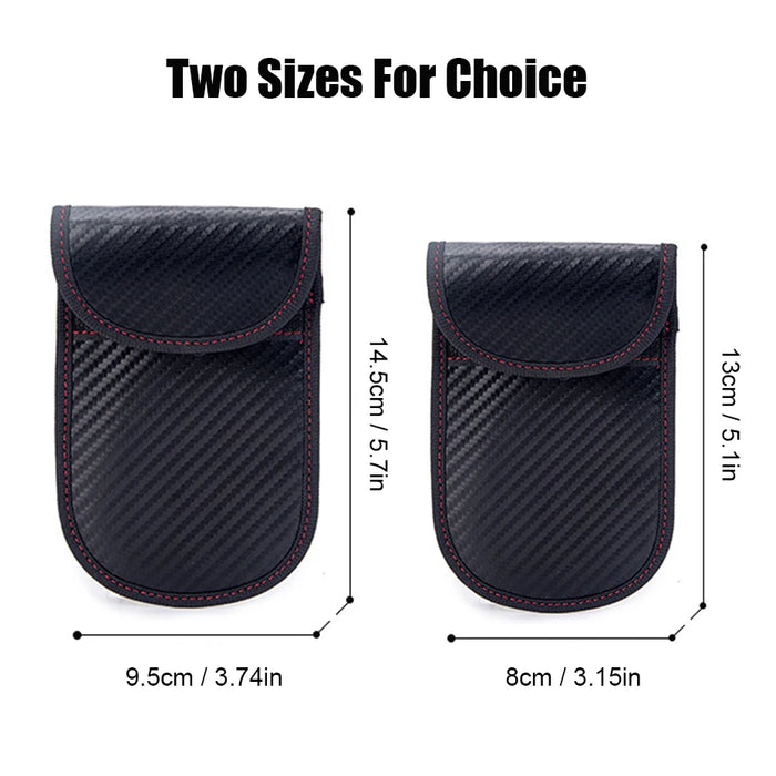 Faraday Key Fob Pouch — RFID & Keyless Signal-Blocking Bag