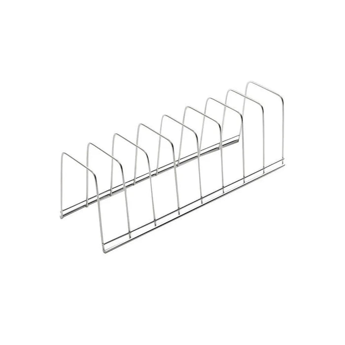 Stainless Steel Dish Draining Rack – Space‑saving Plate & Bowl Holder (Free‑standing)