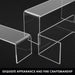 Acrylic Display Stands — 3/6/9/12 Pack Clear Mini Organisers for Perfume, Dolls & Jewellery