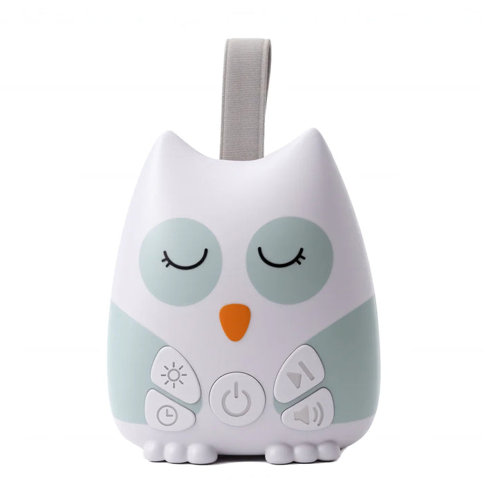 Portable Owl White Noise Machine – 30 Natural Sounds, Rechargeable Baby Sleep Aid