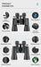 10–30x50 Zoom Binoculars — High-Power for Hunting, Birdwatching & Camping