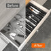 Expandable Cutlery Tray – Adjustable Drawer Utensil Organiser (PP)