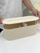 Household Socket Board Organiser Box – Cable Management, Stackable (33×13×11 cm)