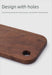 Walnut Double-sided Portable Cutting Board — S & L for 800/1000ml Lunch Box