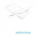 Acrylic Book Stand — Folding Display Holder for Cookbooks, Bibles & Texts (S/L, Black/White/Clear)