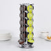 Rotating 24-Capsule Coffee Pod Rack with Anti-Slip Base — Dolce Gusto Compatible