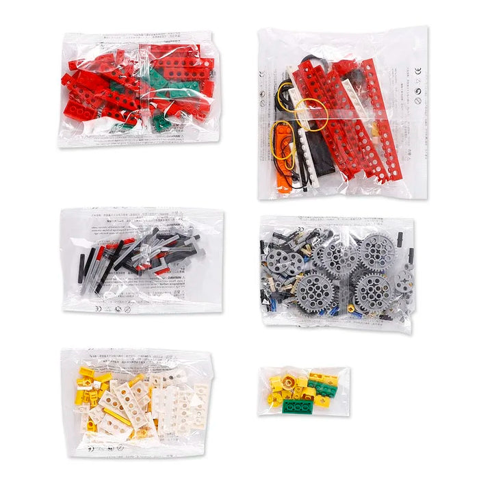 399‑Piece STEM Simple Machines Base Set – Homeschool Educational Building Blocks, LEGO‑style Compatible