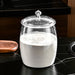 Airtight Clear Plastic Food Canister – 2.2 / 3.8 / 6.5L Flour, Cookie & Candy Jar with Lid