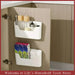 Adhesive Wall-Mounted Storage Rack – Single-Tier Kitchen & Bathroom Organiser (1pc/2pc)