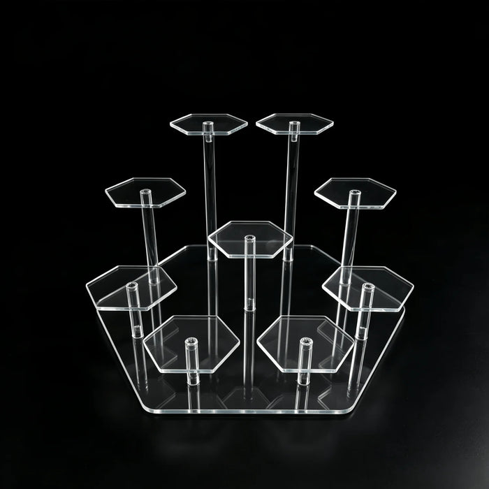 Acrylic Multi‑Style Jewellery Display Stand – Multifunctional Accessory Display