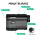 Golf Laser Rangefinder — Slope Compensation, Flag Lock & USB‑C Rechargeable (600m/1000m)