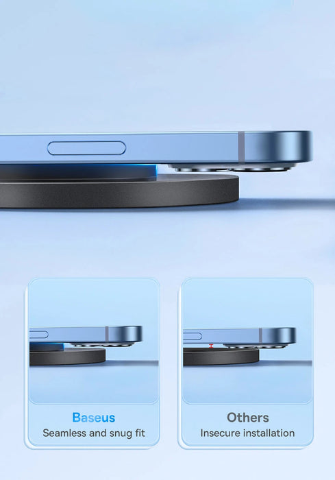 15W Fast Wireless Charging Pad – Transparent Qi Charger for iPhone & Android