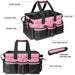 Large Cleaning Caddy Tote with Support Board & Multi-compartment Organiser