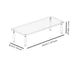 Transparent Acrylic Display Stand — 1–4 Tier Trapezoid Rack for Cupcakes, Perfume & Dolls