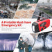2000mAh Hand‑Crank Emergency Radio with LED Torch, USB & Solar Charging