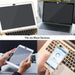 3‑Pack Black Ultra‑Thin Webcam Slide Covers for Phone, Laptop & Desktop Cameras
