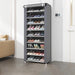6–10 Tier Multi‑Layer Shoe Cabinet with Dust‑Proof Rolling Shutter — Space‑Saving, Easy Assembly