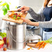 5L Stainless Steel Sealed Kitchen Bin with Lid — Desktop Odour-Proof Fermentation Bin