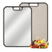 Titanium Double-Sided Cutting Board with Deep Juice Grooves & Handles — 25 x 38 x 1.2 cm