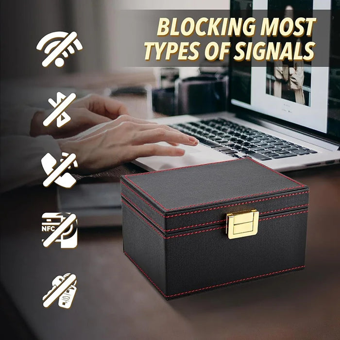 RFID Faraday Box – Key Fob Signal Blocker & Key Storage