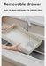 Pull-Out Sliding Cabinet Storage Box — Stick-On Kitchen & Pantry Organiser (Beige)