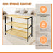 3-Tier Natural Bamboo Shoe Rack — Durable, Moisture-Resistant, Holds 12 Pairs (55 x 70 x 25 cm)