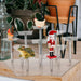 8/10-Tier Acrylic Display Riser Shelf — Layered Stand for Action Figures, Perfume & Desserts