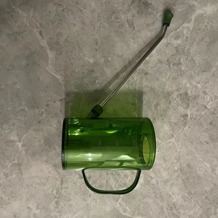 Long Nozzle Plastic Watering Can for Houseplants, Flowers & Outdoor Use