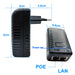 48V 0.5A PoE Injector Power Supply – EU/US Plug for IP Cameras, Switches & NVRs