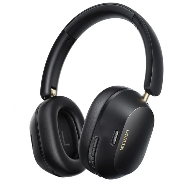 UGREEN MAX5C Vezeték nélküli Zajcsökkentő Bluetooth Fejhallgató - 43dB Hibrid Aktív Zajcsökkentés, Hi-Res LDAC, 75H Térbeli Audio Fejhallgató Fülhallgató - Ideális Zajmentes és Hosszan Tartó Audio Élményhez.