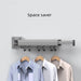 Retractable Wall-Mounted Clothes Hanger — Aluminium Folding Drying Rack
