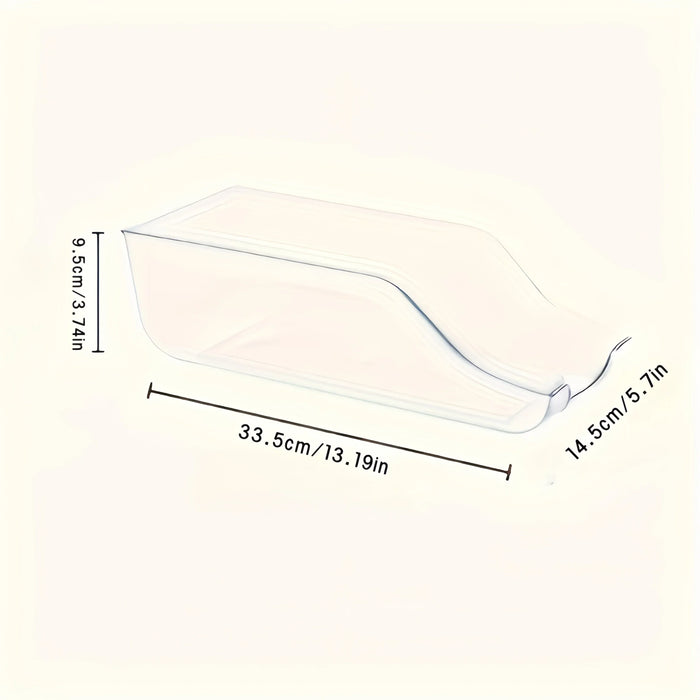 Auto-Rolling Can Dispenser Fridge Organiser – Plastic Pantry Bins