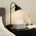 Bamboo & Solid Wood Tissue Box — Removable Napkin Holder, White or Black
