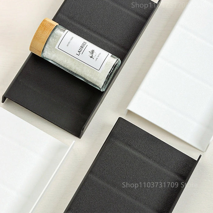 4 Layers Kitchen Spice Drawer Organizer Adjustable Spice Rack for Spice Jars Seasoning Bottles Cabinet Pantry Kitchen Organizer