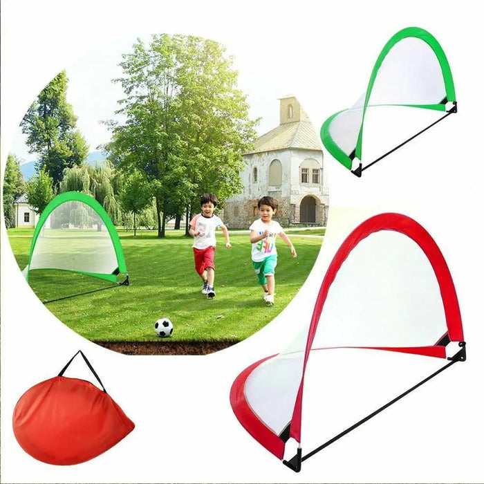 Foldable Kids Football Goal – Portable Outdoor Training Net (82 x 48 x 48 cm)