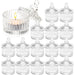 Votive Candle Holders with Lids — Glass Tealight Holders for Weddings & Centrepieces