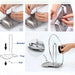 Stainless Steel Detachable Pot Lid & Utensil Rack