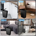 Slim Touchless Motion Sensor Bin with Lid — 12L (approx. 3.5 gal)
