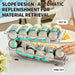 Expandable 2‑Tier Can Storage Rack – Transparent Double‑Layer Fridge Stacker