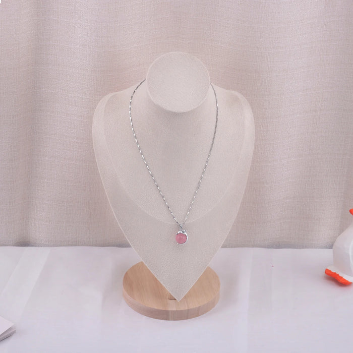 Velvet Necklace Display Bust — Pendant & Jewellery Mannequin Stand