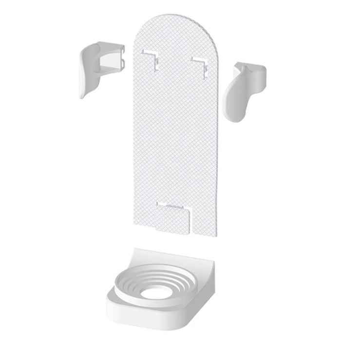 Adjustable Electric Toothbrush Holder – Silicone Non‑Slip Wall Mount (Fits 18–35mm)