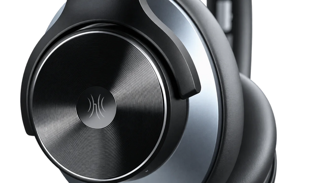 Détail de l’oreillette métallique — casque Oneodio A Series