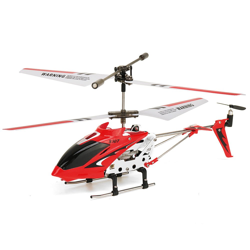 SYMA S107G 3CH Infrared Mini RC Helicopter with Gyro for Kids - Indoor ...