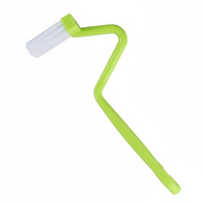 Curved S-Head Toilet Brush with Long Handle and Hanging Hook – 1/2/3 Pack