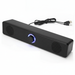 Portable Soundbar Speaker — Bluetooth 5.3 & Wired AUX, USB-powered, 2.0 Stereo