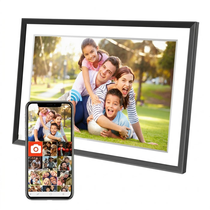 10.1-inch WiFi Digital Photo Frame – 1280×800 IPS Touchscreen, 32GB